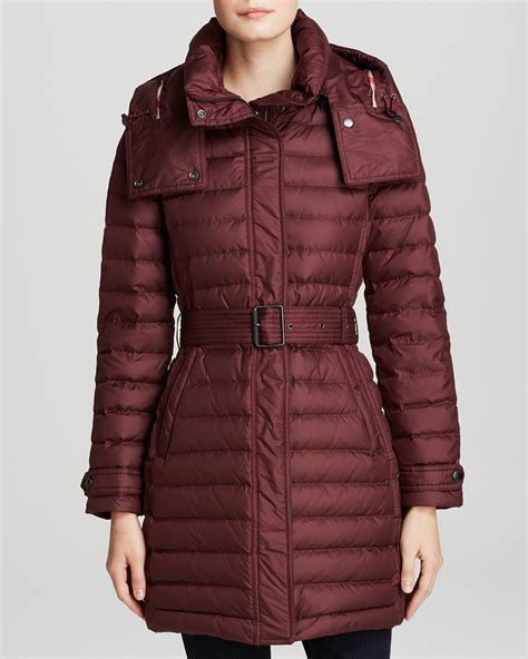 burberry supreme puffer|burberry brit puffer coat.